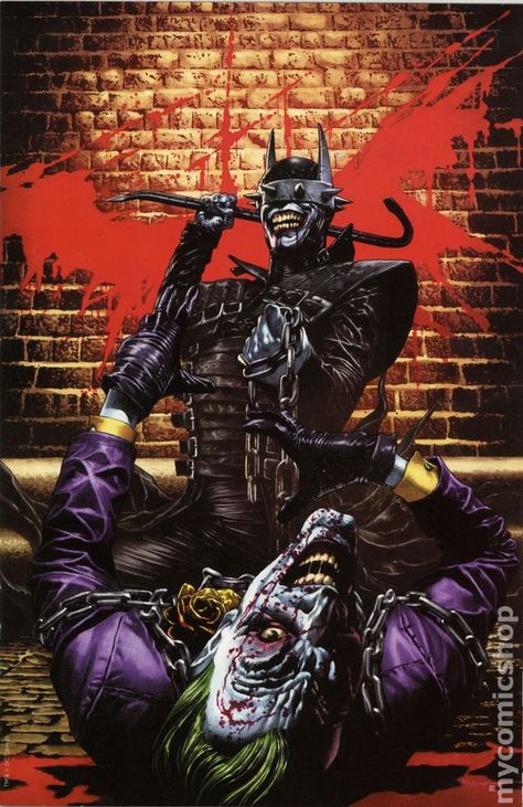 Batman Who Laughs (2019 DC) comic books Batman Que Ri, Evil Batman, Tatoo 3d, Batman Who Laughs, Batman Metal, Batman Vs Joker, Univers Dc, Joker Wallpapers, Dc Comic Books