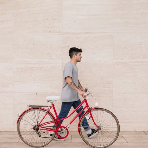 Teenage Man, Walking Bicycle, Bike Drawing, Ap Art, Free Photo, Character Drawing, Drawing Reference, Free Photos, Art Reference