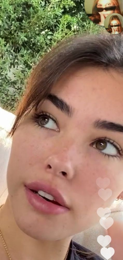 Madison Beer Bare Face, Madison Beer Freckles, Madison Beer Blue Eyes, Madison Beer Eyes, Madison Beer Nose, Bare Face Makeup, Madison Beer No Makeup, Madison Beer Makeup, Lips Inspiration