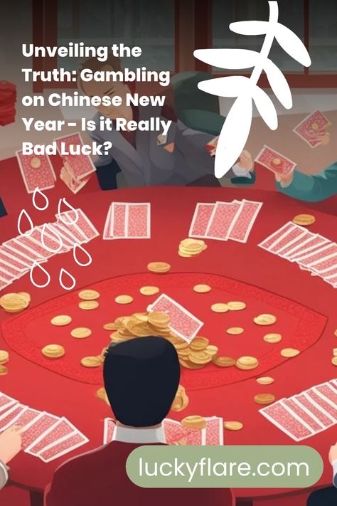 Unveiling the Truth: Gambling on Chinese New Year - Is it Really Bad Luck? Bad Luck, Red Envelope, New Year Celebration, Evil Spirits, Spring Festival, Chinese Culture, Red And Gold, Chinese New Year, New Beginnings