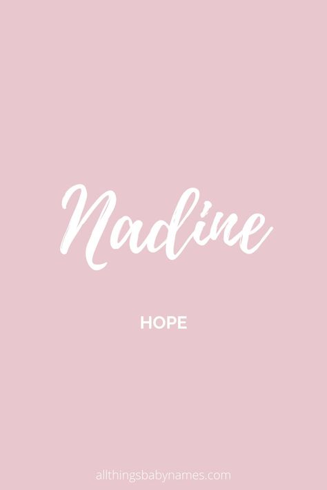 Nadine name meaning, origin and more. View our database of thousands of baby names and curated name lists to help you find the perfect name for your baby. Nadine Name Meaning, Nadine Core, Old Fashion Girl Names, Muslim Baby Girl Names, Interesting Names, Ethereal Core, Baby Name Meaning, Sweet Baby Names, Business Branding Inspiration