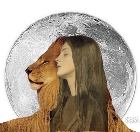 _LEOFULLMOONartMYSTICMAMMA Leo Collage, Mystic Mamma, Full Moon In Leo, Sacred Feminine Art, Mystic Mama, Queen Of Fire, Leo Moon, Mental Peace, Moon In Leo