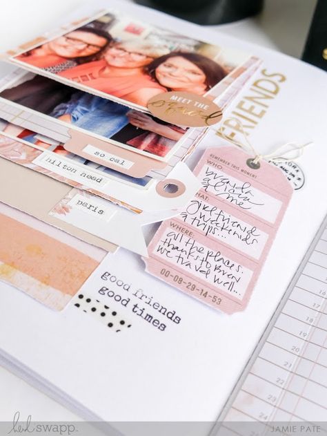 Storyline Chapters, Storyline Ideas, Heidi Swapp Memory Planner, How To Make Photo, I Spy Diy, Project Life Layouts, Memory Journal, Pocket Scrapbooking, Heidi Swapp