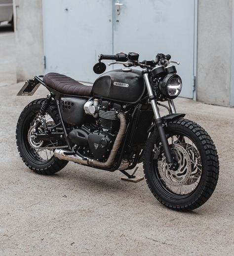 Triumph T120 Black, Triumph Bonneville T120 Custom, Triumph Bratstyle, Custom Bonneville, Triumph Bonneville Custom, T120 Black, Triumph Bonneville Scrambler, Triumph T120, Ducati Motorbike