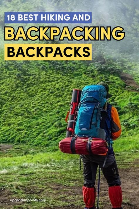 Here is a Person with a heavy backpack on a mountain trail, approaching a foggy, green hillside. Best Backpacking Backpack, Backpack Training, Backpacking Backpack, Best Hiking Backpacks, Best Backpacks, Travel 2024, Hydration Backpack, Hiking Pack, Family Camping Trip