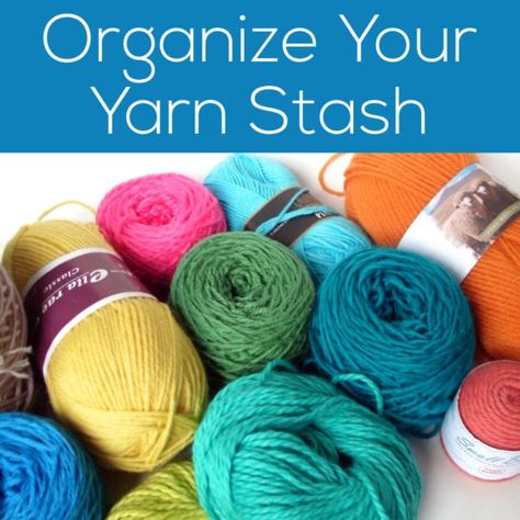 Organize Yarn, Knitting Organization, Pretty Socks, Custom Stuffed Animal, Yarn Organization, Teaching Videos, Crochet Things, Your Crochet, Yarn Stash