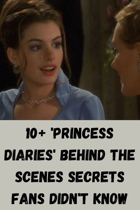 If you're a '90s kid, then I'm guessing that the movie, The Princess Diaries has a special place in your heart. It introduced us to Anne Hathway, and for that, I will always be in its debt. But there are a lot of behind-the-scenes fun facts that are going to make you love it even more (if that's possible). Mia And Nick Princess Diaries, Princess Diaries Aesthetic, Princess Diaries 2, The Princess Diaries, Princess Diaries, Pretty Dress, 90s Kids, Do You Remember, The Princess