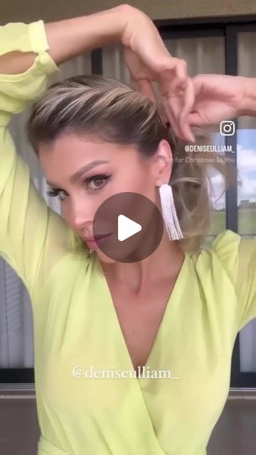 Simple Hairstyles & Tips on Instagram: "Great hair tutorials 🥰🥰
By @deniseulliam_ ❤️
.
*No copyright infringement was intended. If you are the author of this video and do not want your video to be posted on this page, please contact me in DM and your video will be deleted as soon as possible. Thank you 🤗
.
#hairvideo #hairstylevideo #hairstyle #hairvideoshow #tutorialhairdo #hairtransformation #braidtutorial #naturalhairtutorial #hairdecoration #hairstyleideas #cutehairstyles #hairofinstagram #hairoftheday #hairideas #hairstyletutorial #hairvideotutorial #tutorialhair #hairglamvideos #tutorialvideo #braidsofinstagram" Short Hair Updo Tutorial, Easy Hairstyles For Thick Hair, Easy Hairdos, Simple Hairstyles, Easy Hair Updos, Hairdos For Short Hair, Peinados Fáciles Para Cabello Corto, Hair Up Styles, Hair Ponytail Styles