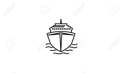 Cruise Ship Tattoo Ideas, Cruise Ship Tattoo, Cruise Tattoo Ideas, Cruise Tattoo, Boat Tattoo, Cruise Boat, Ship Tattoo, Cruise Ship, Line Drawing