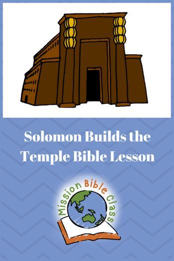 Scripture Reference: 1 Kings 6-7; 8:1-9:9 Suggested Emphasis: Beautiful church buildings mean nothing if the people who worship there do not serve the Lord.                                          Story Overview: Solomon built a fantastic temple for the Lord. This replaced the Tabernacle tent that had been used since the time of Moses. After the temple was completed, the… Solomon Builds The Temple, Preschool Bible Activities, Spirit And Truth, Childrens Bible Study, Story Crafts, Old Testament Bible, Family Ministry, Solomons Temple, Preschool Bible Lessons