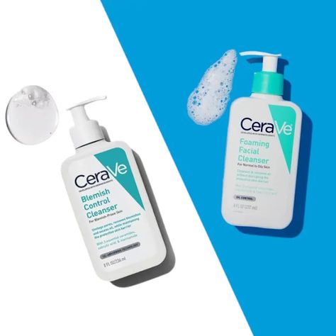 Looking for a cleanser for acne-prone skin? Check out our comprehensive comparison of CeraVe Acne Control Cleanser vs CeraVe Foaming Facial Cleanser. Cerave Acne Control Cleanser, Cerave Cleanser, Glowing Skin Makeup, Cleanser For Oily Skin, Beauty Hair Color, Foaming Facial Cleanser, Acne Control, Foaming Face Wash, Cosmetic Design