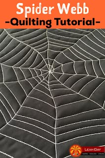 Spiderweb Quilting Design, Halloween Quilting Designs, Spiderweb Quilt Pattern, Goth Quilt, Spiderweb Quilt, Skull Quilt, Quilt Halloween, Spooky Spider Web, Halloween Quilt Patterns