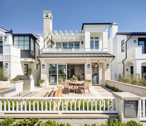 Brandon Architects, Brooke Wagner, California Beach House, Home Bunch, Beach House Exterior, Homes Interior, Front Patio, Natural Ventilation, Custom Home Designs