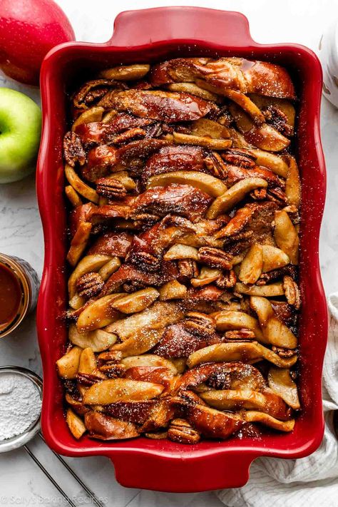 Apple Brunch Ideas, Apple Cider French Toast, Apple Cider Breakfast Recipes, Fall French Toast Casserole, Fall Breakfast Ideas Healthy, Apple Cider Loaf, Apple Cider Dip, Fall Brunch Recipes, Apple Cider Bread