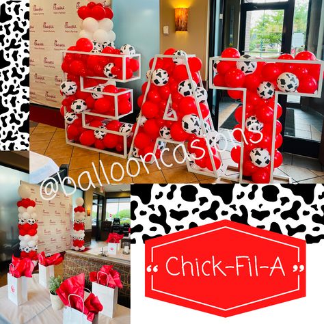 White Bounce House, Bounce Houses, Balloon Ideas, Balloon Decor, 12th Birthday, Chick Fil A, Event Themes, Bounce House, Baby Party