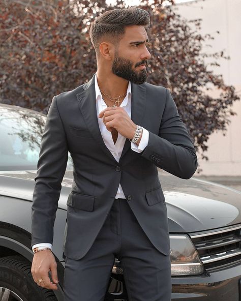 Modern Men's Hairstyle Groom Haircut, Formal Hairstyles For Men, Wedding Hairstyles For Men, Mens Wedding Hairstyles, Outfits Fiestas, India Fashion Men, Gentleman Haircut, David Hair, Men Fade Haircut Short