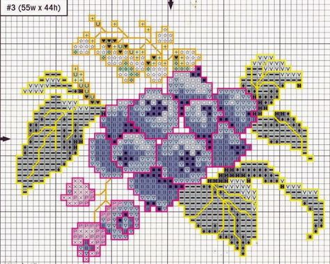 Cross Stitch Fruit, Xstitch Patterns, Cross Stitch Kitchen, Nature Cross Stitch, Needlepoint Stitches, Hand Work Embroidery, Cross Stitch Pictures, A Cross, Cross Stitch Flowers