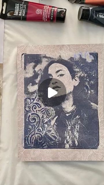 Froyle Davies on Instagram: "In this tutorial, I will show you how to use stencils with your image transfers on the gel plate.  You will love this! There is nothing so deeply satisfying as using your own photos to create beautiful artwork.  For the full art class, find me on Skillshare, my website or YouTube - links in bio - - #imagetransfers #imagetransfer #printmaking #mixedmediaartist #mixedmediaart #froyleart #gelliplate #gelliprinting #gelliarts #monoprinting #monoprint #skillshare #youtubechannel #collageart #howtopaint #onlineartclass" Froyle Art, Froyle Davies, Monoprint Art, Gelli Printing Techniques, Gel Plate, Image Transfers, Gelli Arts, Online Art Classes, Gelli Printing