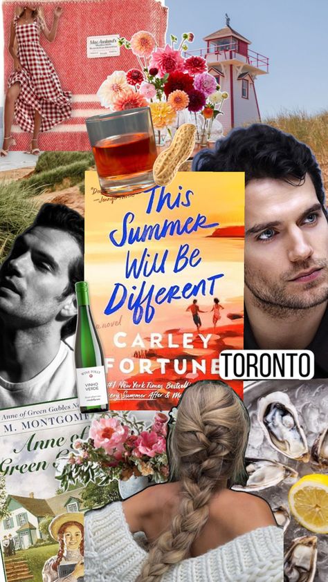 This Summer Will Be Different Aesthetic, This Summer Will Be Different By Carley Fortune, This Summer Will Be Different, Love And Luck Aesthetic Book, Book Mood Board, Girl In Pieces Book, The Perks Of Being A Wallflower Book Cover, Carley Fortune Books, September Reads