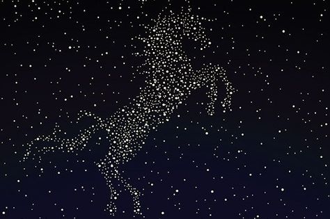 Aratus says in his poem Phanomena that the constellation in the northern sky that resembles a horse is actually Pegasus who roams around in the realm of Zeus Horse Constellation, Pegasus Constellation, Middle School Dance, Horse Star, School Dance, A Horse, Awe Inspiring, Star Shape, Bedroom Wall