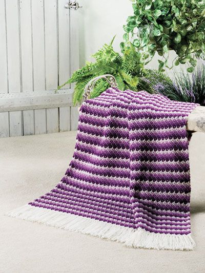 Crochet - Amazing Crochet Afghans - #871728 Purple Afghan, Afghan Crochet Pattern, Crochet Blanket Pattern, Winter Blankets, Afghan Crochet, Crochet Afghans, Pineapple Pattern, Afghan Pattern, Afghan Blanket