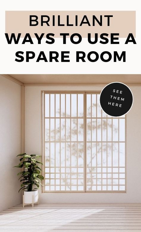 Spare Front Room Ideas, What To Do With Spare Room In House, Multi Use Spare Bedroom, Ideas For Spare Room Inspiration, Ideas For Spare Rooms In House, Ideas For A Spare Bedroom, Day Room Ideas Small Spaces, Soare Room Ideas, Spare Downstairs Room Ideas