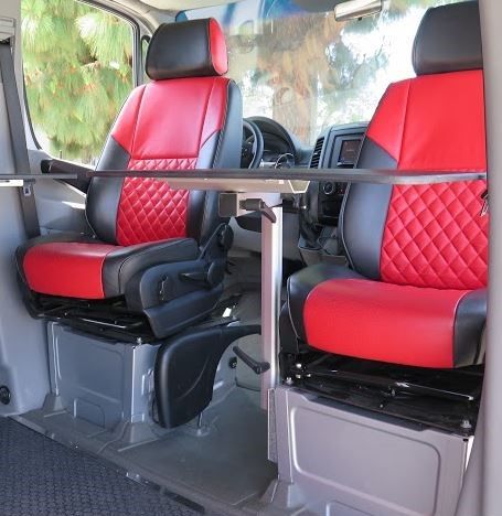 Van Seats, Nomadic Living, Vehicle Camping, Mobile House, Rv Bus, Jump Seats, Sprinter Camper, Van Ideas, Van Build