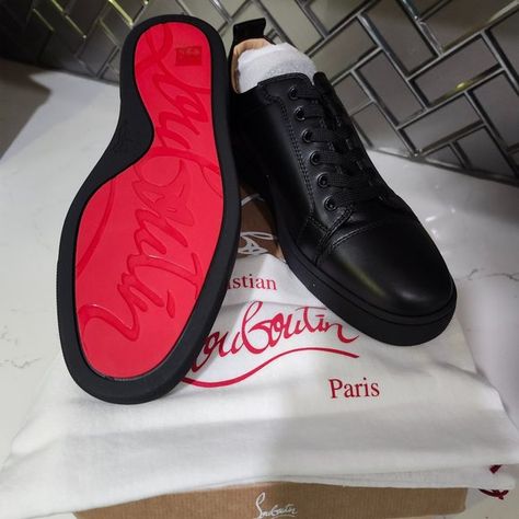 Men's Louis Junior Sneaker Christian Louboutin Louboutin Men, Louboutin Sneakers, Christian Louboutin Sneakers, Christian Louboutin Men, Louboutin Shoes, Christian Louboutin Shoes, Gifts Ideas, Sneakers Fashion, Christian Louboutin