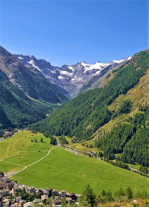 Cogne-Aosta Valley, Italy Aosta Valley, Valley Landscape, Beautiful Nature, Art Projects, Italy, Art, Nature