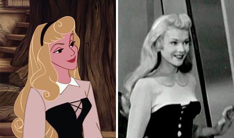 Princess Aurora In The Sleeping Beauty Was Based On Helene Stanley Helene Stanley, Sleeping Beauty Hair, Disney Princess Hair, Aurora Hair, Sleeping Beauty Art, Sleeping Beauty Disney, Aurora Princess, Body Motion, Sleeping Beauty Aurora