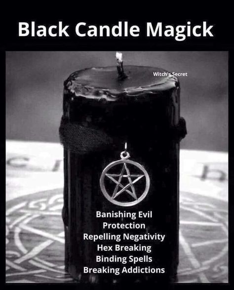 Black Candle Magic, Black Candles Magic, Black Candle Spells, Candle Magick Spells, Wiccan Candle, The Crone, Love Spell Candle, Candle Magic Spells, Scorpio Capricorn