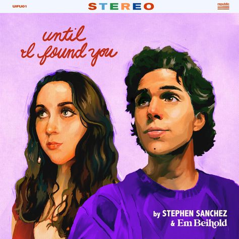 Until I Found You (with Em Beihold) - Em Beihold Version - song and lyrics by Stephen Sanchez, Em Beihold | Spotify Stephen Sanchez, Find Your Aesthetic, Pop Playlist, Never Fall In Love, Music Hits, Yours Lyrics, Kali Uchis, Falling In Love Again, Performance Artist