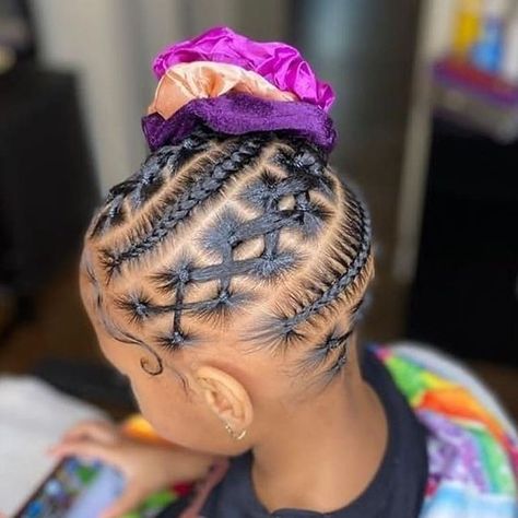 #kidsbraids #kidhairstyles #kidsbraidstyles #childrenbraids #childrenhairstyles #girlshairstyles #kidfashion #hairstyles #trendybraids #tressesafricaines Toddler Braided Hairstyles, Black Kids Braids Hairstyles, Kids Style Hair, Kid Hair, Girl Hair Dos, Lil Girl Hairstyles, Protective Hair, Kids Curly Hairstyles, Toddler Hairstyles Girl