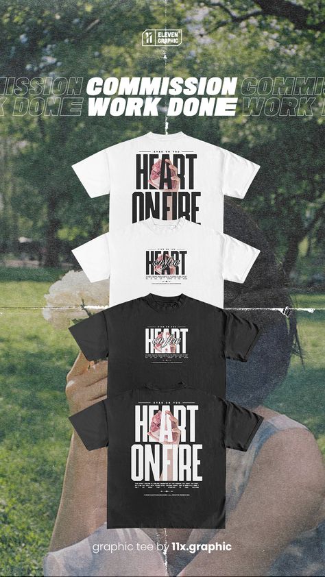 T Shirt Sale Poster Design, Clothing Graphic Design, Apparel Design Inspiration, Graphic Design Brochure, Streetwear Collection, Desain Editorial, Shirt Logo Design, Trendy Shirt Designs, Album Art Design