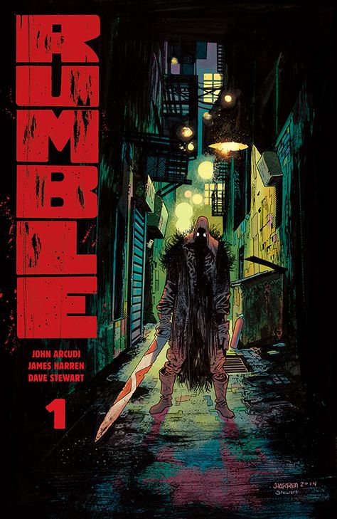 Rumble #1 James Harren, Graphic Novel Cover, Indie Comic, Image Comics, Manga Covers, Comic Book Covers, Comic Panels, Comic Illustration, Comic Covers