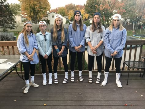 frat boy halloween costume #fratboy #fratboycostume #groupcostumes #halloween2017 Diy Frat Boy Costume, Frat Boy Costumes For Women, Frat Spirit Day Outfit, Frat Outfits Spirit Week, Frat Boy Football Theme, Frat Boy Costume Spirit Week, Frat Boy Dress Up Day, Frat Theme Football Game, Frat Boy Costume For Girls Outfit