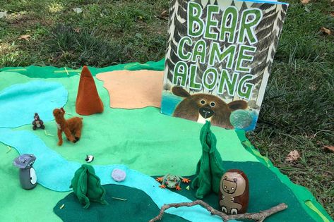 Bear Came Along: Book & Activities Sit Spots, Outdoor Play Spaces, Social Studies Curriculum, Steam Projects, Exploring Nature, Cross River, Science Journal, The Learning Experience, Science Curriculum