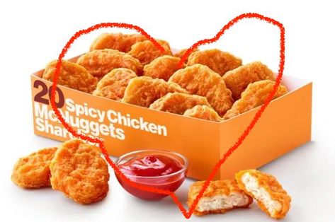 McDonald Is Adding A Spicy Chicken Sandwich AND Spicy Chicken Tenders To The Menu Spicy Chicken Tenders, Soft Serve Cone, Spicy Chicken Sandwich, Spicy Chicken Sandwiches, Soft Serve, Chicken Sandwich, Chicken Nuggets, Spicy Chicken, Chicken Tenders