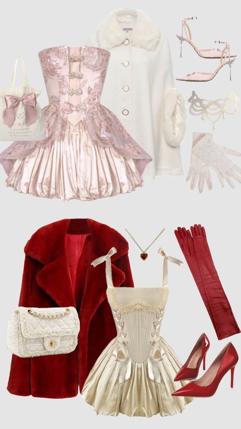 #rococo #rococofashion #coquettefashion #princesscore #princessfashion #royal #royalcore #valentinesdayoutfitinspo #valentinesdayoutfit #pinkaesthetic #redfashion #chanel #chanelaesthetic