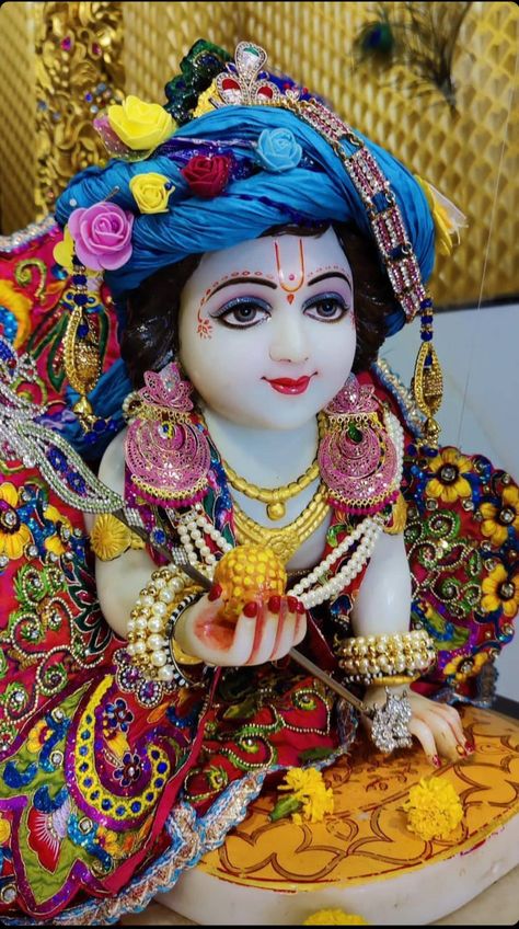 Laddoo Gopal Images, Hara Krishna, Laddoo Gopal, Krishna Tattoo, Lord Durga, Ganpati Bappa Wallpapers, Bhagvan Wallpapers, Krishna Avatar, Bal Gopal