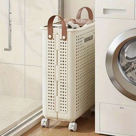 Bathroom Laundry Baskets, Laundry Hamper With Wheels, Rolling Laundry Basket, Folding Laundry Basket, Laundry Basket Storage, Large Laundry Basket, Dirty Clothes Storage, Bathroom Basket Storage, Dirty Clothes Basket