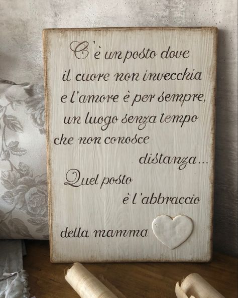 Poesia Mamma, Laser Marking, Family Birthdays, Happy Valentine, Our Wedding, Cricut, Novelty Sign, Quotes