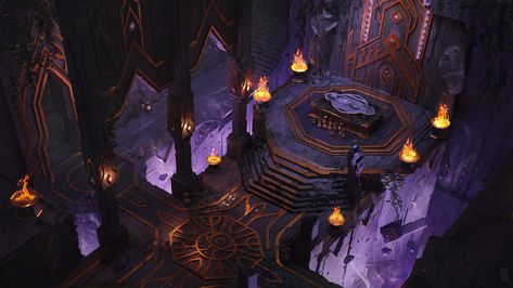 ArtStation - Sacred Tomb in Ruin Fantasy Tomb Art, Dnd Ruins Art, Tomb Concept Art, Fantasy Tomb, Vampire City, Strange Architecture, Environmental Concept Art, Battle Mage, Interior Concept Art