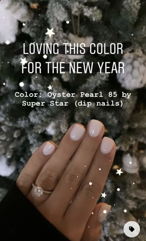 French Tip Gel Nails, Pearl Nails, Oyster Pearl, Dipped Nails, How To Do Nails, Nail Colors, Dip, Gel Nails, Nail Polish