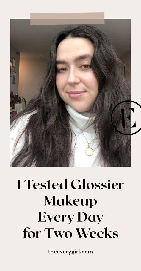 Glossier Makeup Look, Glossier Perfecting Skin Tint, Face Makeup Routine, Crazy Eyebrows, Minimal Face, Glossier Balm Dotcom, Glossier Boy Brow, Glossier Makeup, Coconut Lip Balm