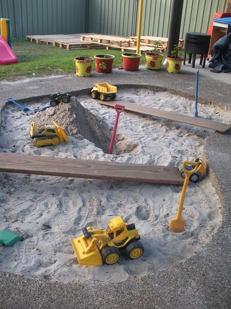 Outdoor Learning Spaces, Play Area Backyard, Outdoor Play Spaces, Sand Pit, Outdoor Play Areas, Outdoor Play Area, Kids Outdoor Play, Sand Play, Natural Playground