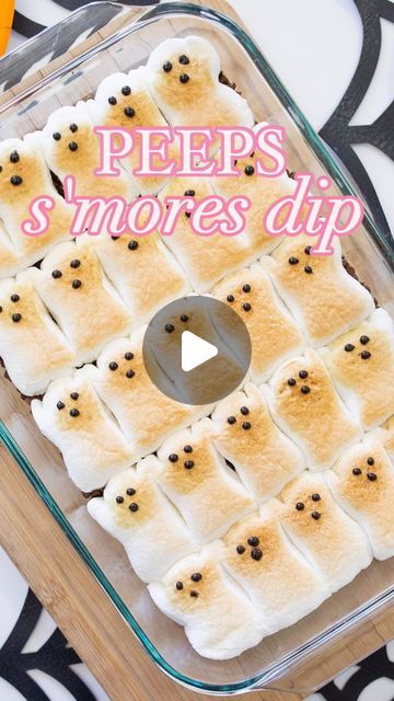 Ghost Smores, Ghost Peeps, Halloween Peeps, Halloween 1, 7 Minutes, Baking Dish, Food Decoration, Different Recipes, Graham Crackers