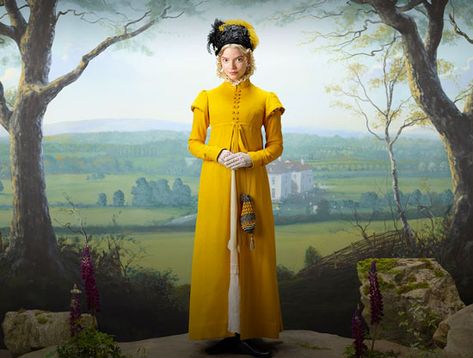 Emma 2020, Emma. 2020, Emma Woodhouse, Historical Dress, Regency Dress, Regency Fashion, 19th Century Fashion, Anya Taylor Joy, Costume Institute