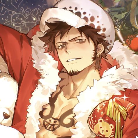 Law Op, Law Fanart, Trafalgar D Water Law, Law Icon, Law Trafalgar, One Piece Men, Trafalgar D Law, Law X Luffy, Law Christmas