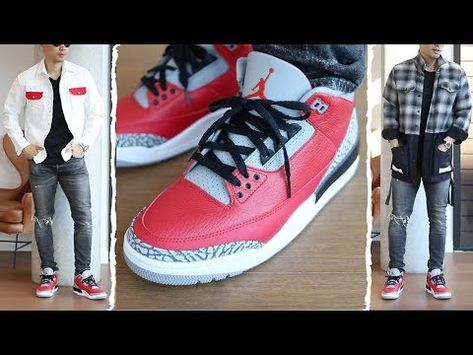 In this video I’m reviewing the Air Jordan 3 Unite CHI and showing you a few full body outfit style ideas! Let me know which look is your favorite! !function(w,i,d,g,e,t){d.getElementById(i)||(element=d.createElement(t),element.id=i,element.src="https://widgets.rewardstyle.com"+e,d.body.appendChild(element)),w.hasOwnProperty(g)===!0&&"complete"===d.readyState&&w[g].init()}(window,"boutique-script",document,"__boutique","/js/boutique.js","script")JavaScript is currently disabled in this browser. Jordan 3 Unite Outfit, Jordan 3 Outfit Ideas, Jordan 3 Retro Outfit, Jordan 3 Outfit Men, Full Body Outfits, Y2k Goth Fashion, Jordan 3 Outfit, Shoes Neutral, Jordan 3 Black Cement